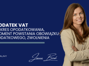 Podatek VAT Joanna Birak Instytut Rozwoju Biznesu i Rachunkowości